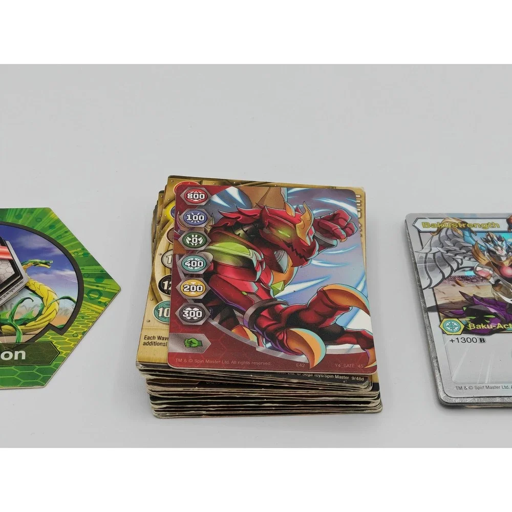 Bakugan Battle Brawlers Trading Card‎ Lot Viperagon Gate Card Holo Bakustrength